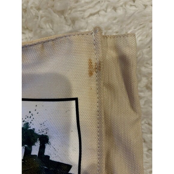 SALVATORE Ferragamo Fatti A Mano Canvas Museum Totebag Collab W/Mimmo Paladino - Picture 5 of 15